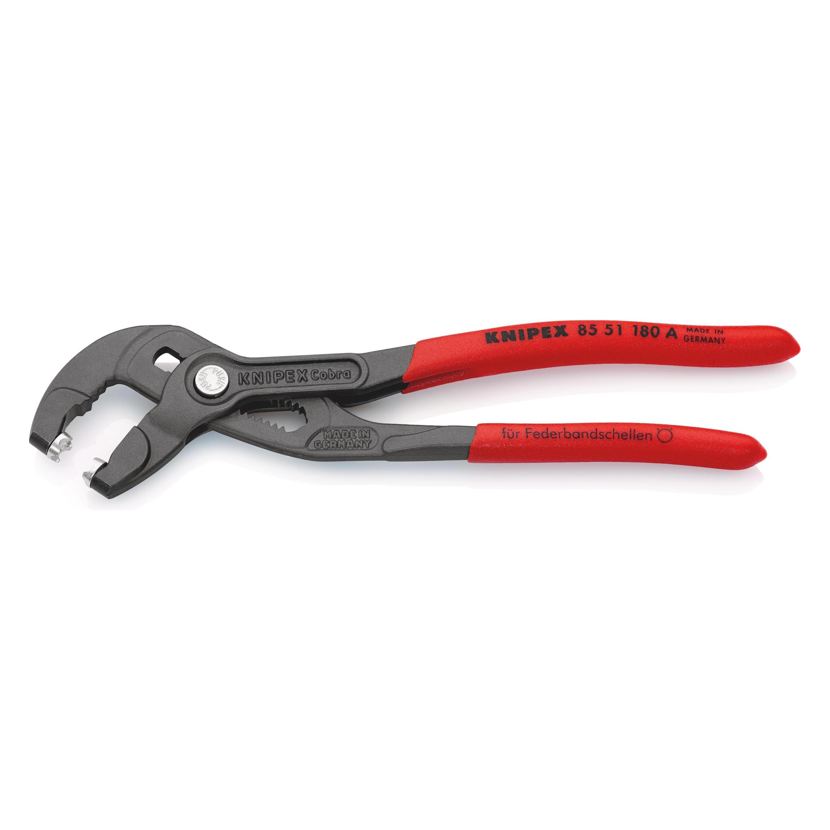 Knipex Federbandschellenzange (180 mm) (85 51 180 A)