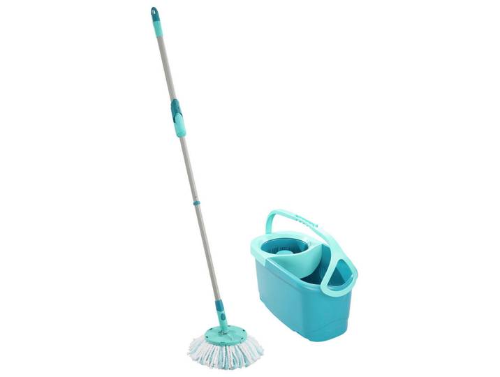 Leifheit Wischmopp SET 52101 Clean Twist Disc Mop, 3-teilig, 109-140 cm, Haushalt & Reinigung, Reinigung, Bodenwischer & Fensterwischer