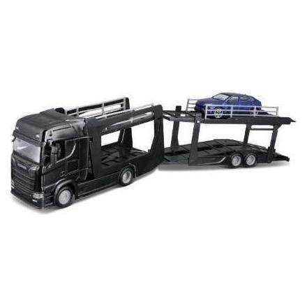 Bburago Str.Fire Mehrwagentransporter Scania 770S 1:43 (47788219)