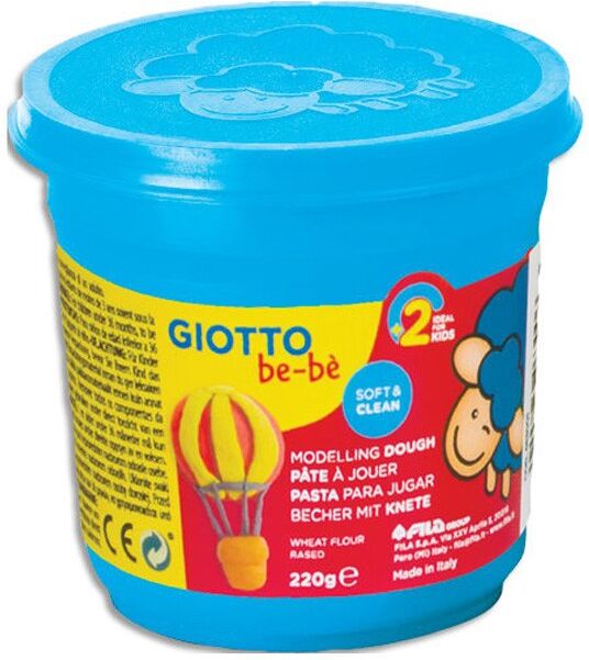 Pot 220G Pate à jouer Giotto Be-bè Cyan