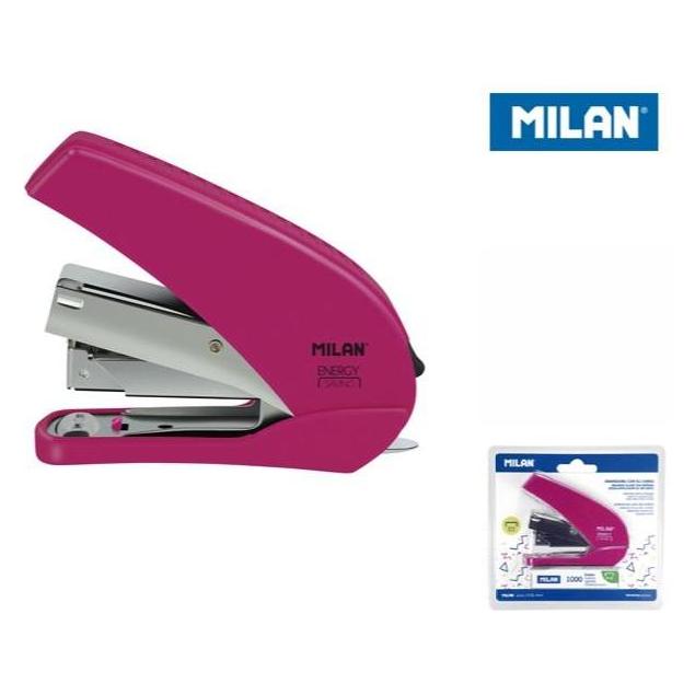 Milan Heftgerät 9 cm, energiesparend, rosa (34783484)