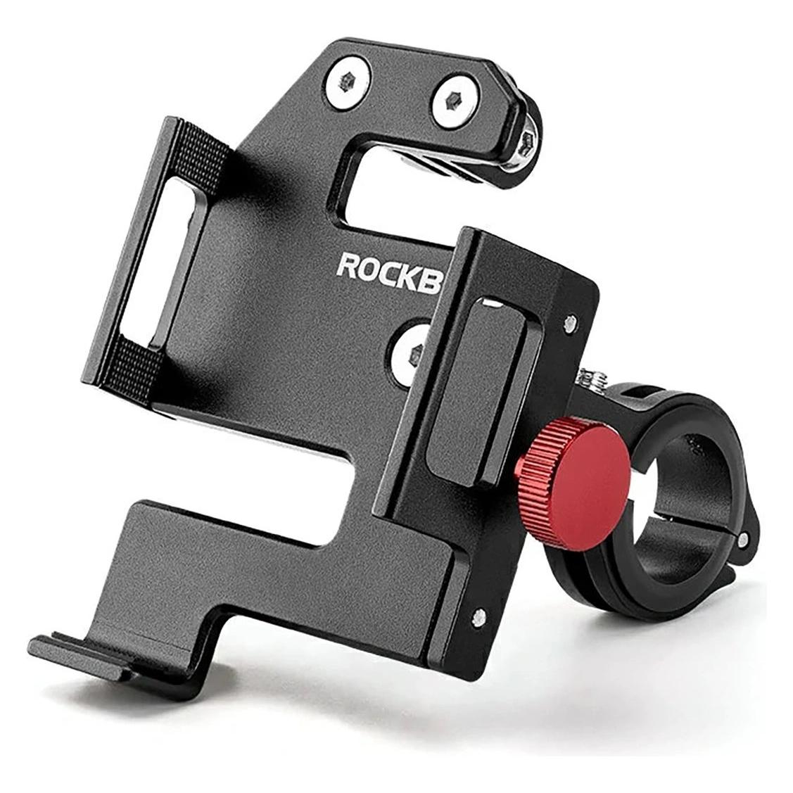 Rockbros Uchwyt na telefon 25210038101 zaciskowy - czarny (5907769390326)