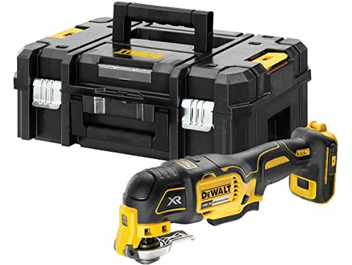 DEWALT multicutter 18V avec 35 Accessoires\, Changement sans Outil\, DCS356NT-XJ