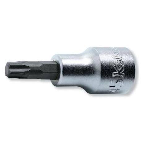 Koken 1/2" Handstecknuss mit Torx-Bit T15/60mm, (4025-60 T15) (60 mm) (4025-60 T15)