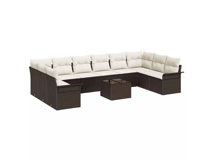 VidaXL - Modulare sofagarnitur poly-rattan, One Size, Multicolor
