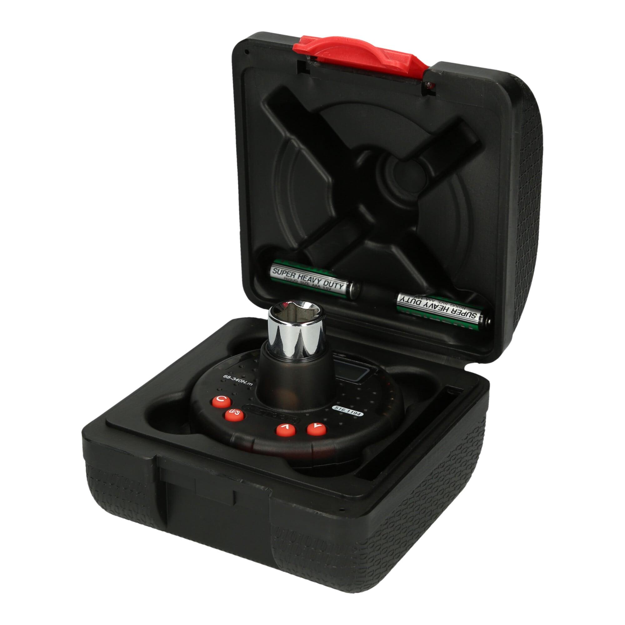 1/2" Digitaler Drehmomentadapter mit Winkelmesser, 68-340 Nm ; KS Tools (516.1194)