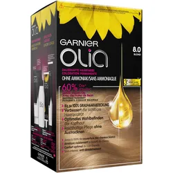 2x Garnier, Haarfarbe, Olia (8 Blond)