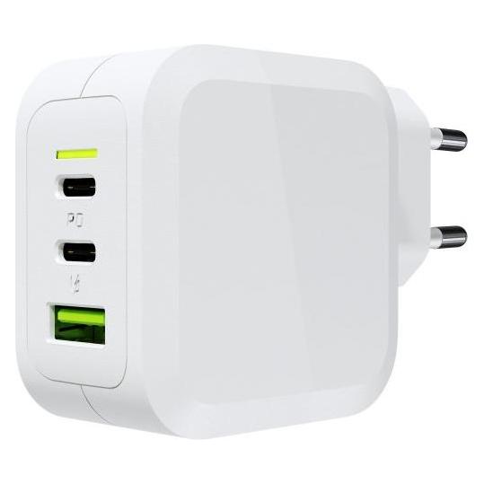 GreenCell PowerGaN USB-Chager - QuickCharge 3.0 - 3 Ports - 65W (65 W, 3 Ports) (CHARGC08W)