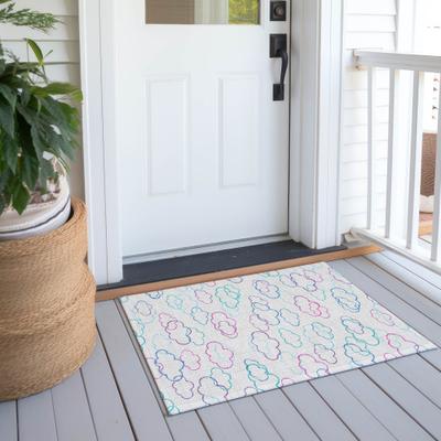 Addison Rugs Machine Washable Indoor/ Outdoor Modern Clouds Chantille Rug