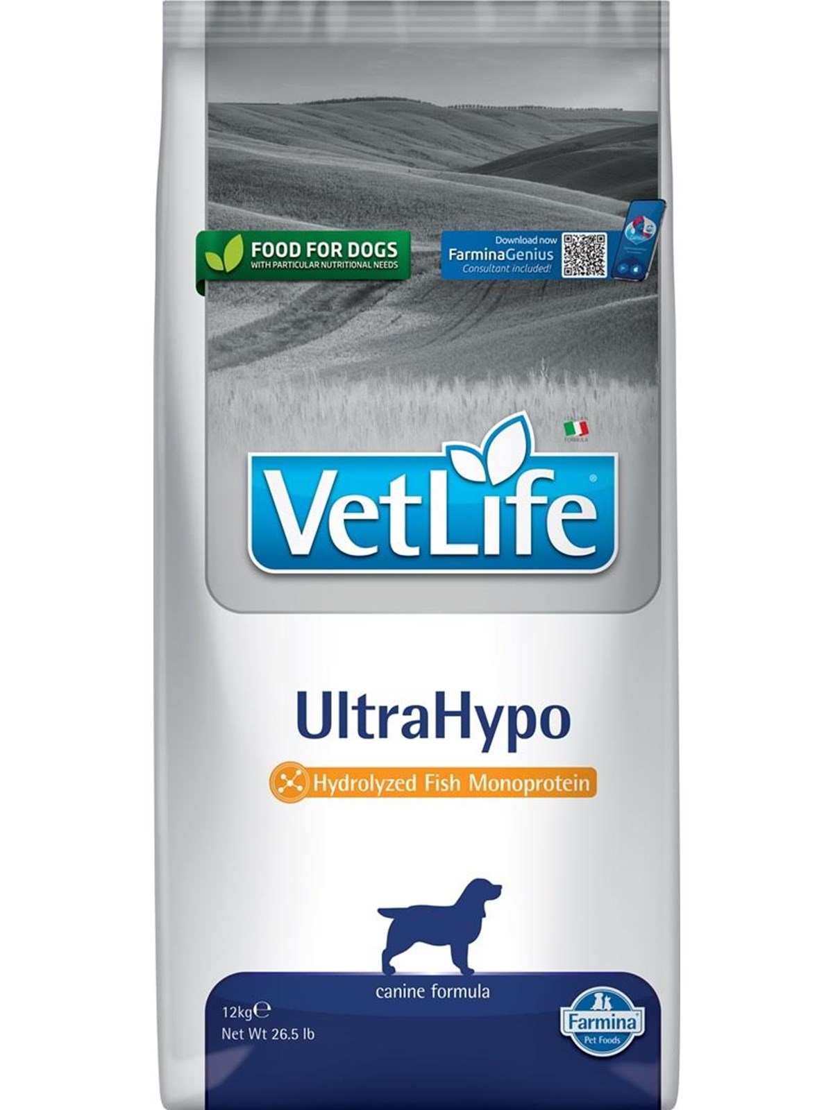 Farmina Vet Life UltraHypo - Trockenhundefutter - 12kg