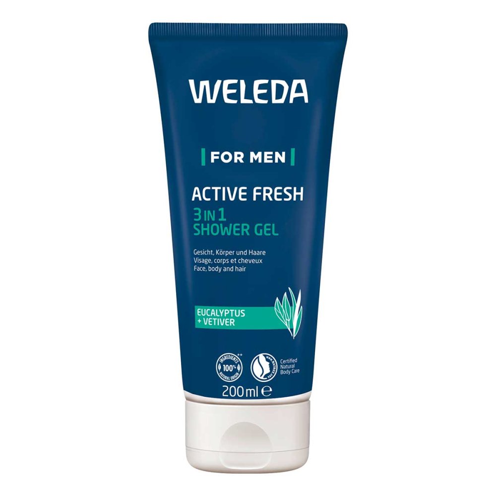WELEDA AG Weleda For Men Active Fresh 3in1 Shower Gel 18471237