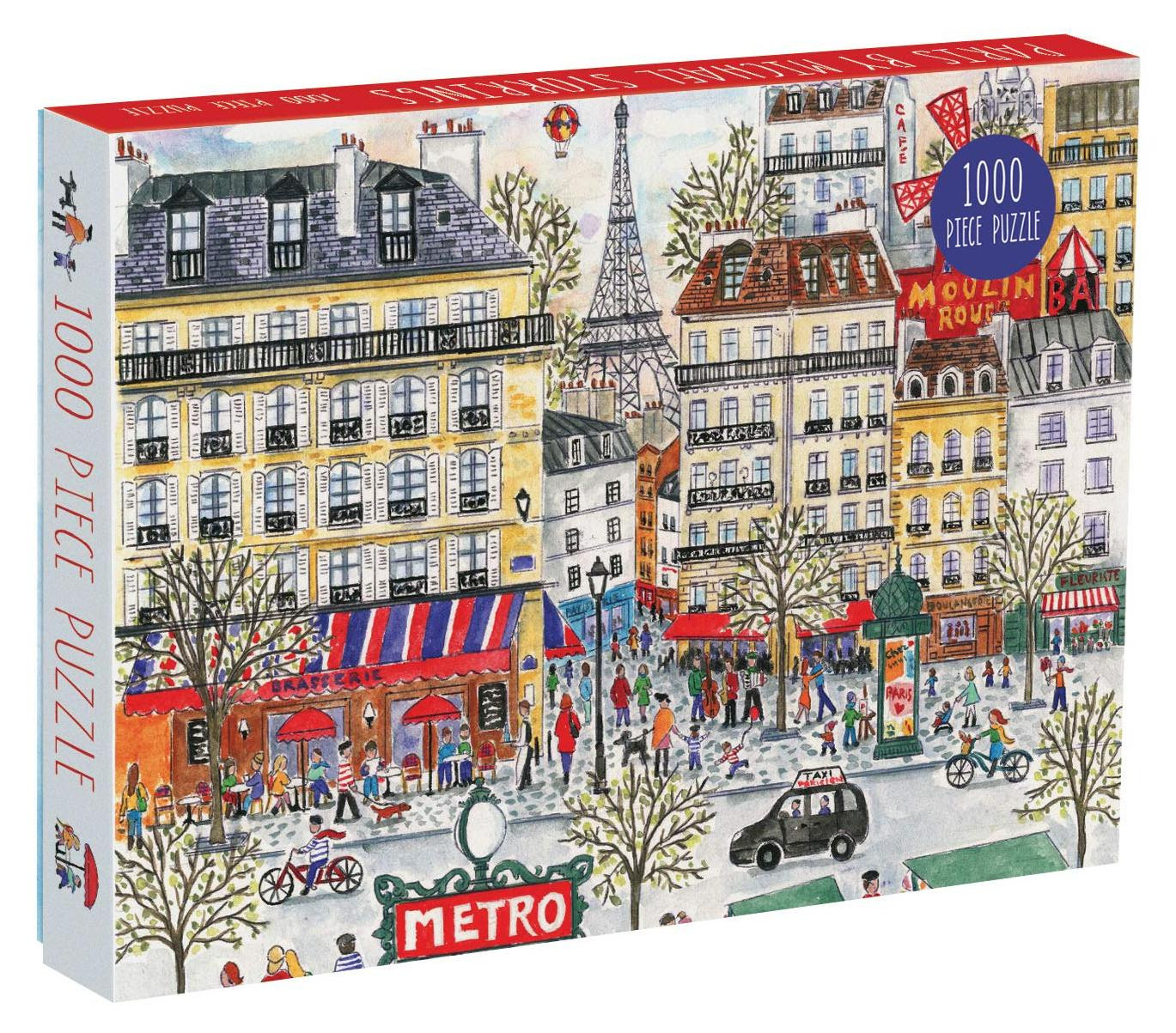 Michael Storrings Puzzel Parijs met 1000 stukjes