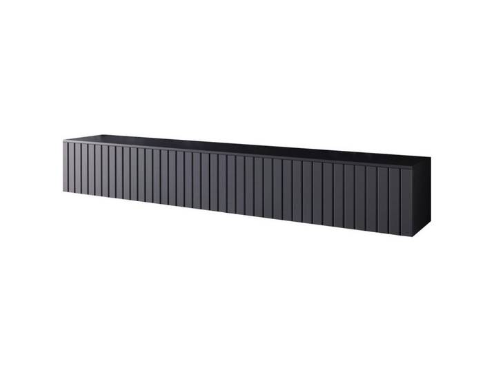 MOEBLINE Lowboard TV Schrank Kommode XELLO 200 schwarz