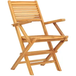 vidaXL, Gartenstühle, Ratonia (4 Stück Mit Armlehnen)