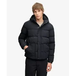 Superdry für Herren. M5012528A Klassische Everest Steppjacke marineblau (M), Lässig, Recyceltes Nylon