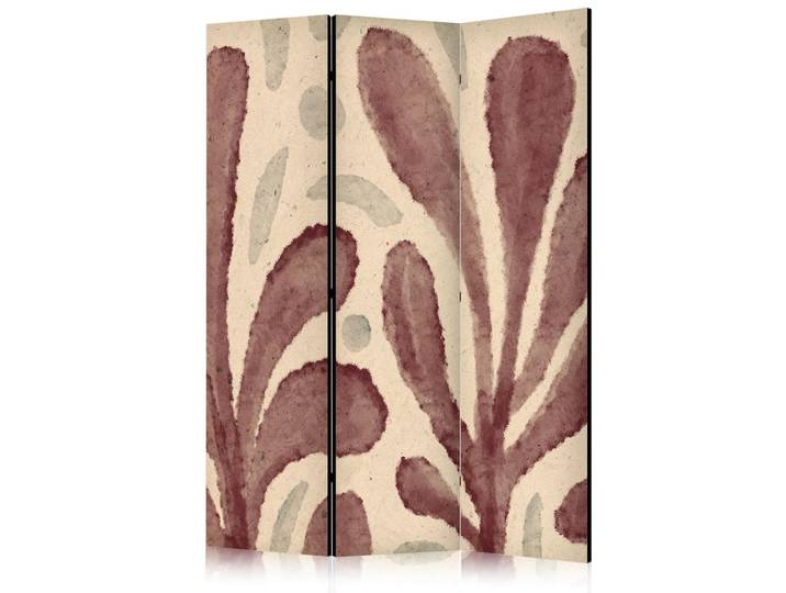 artgeist Paravent, Braun, Beige, Boho, 135x172x3 cm, Akustikschaumstoff, Motiv auf Vorder- und Rückseite, Wohnzimmer, Raumteiler, Paravents