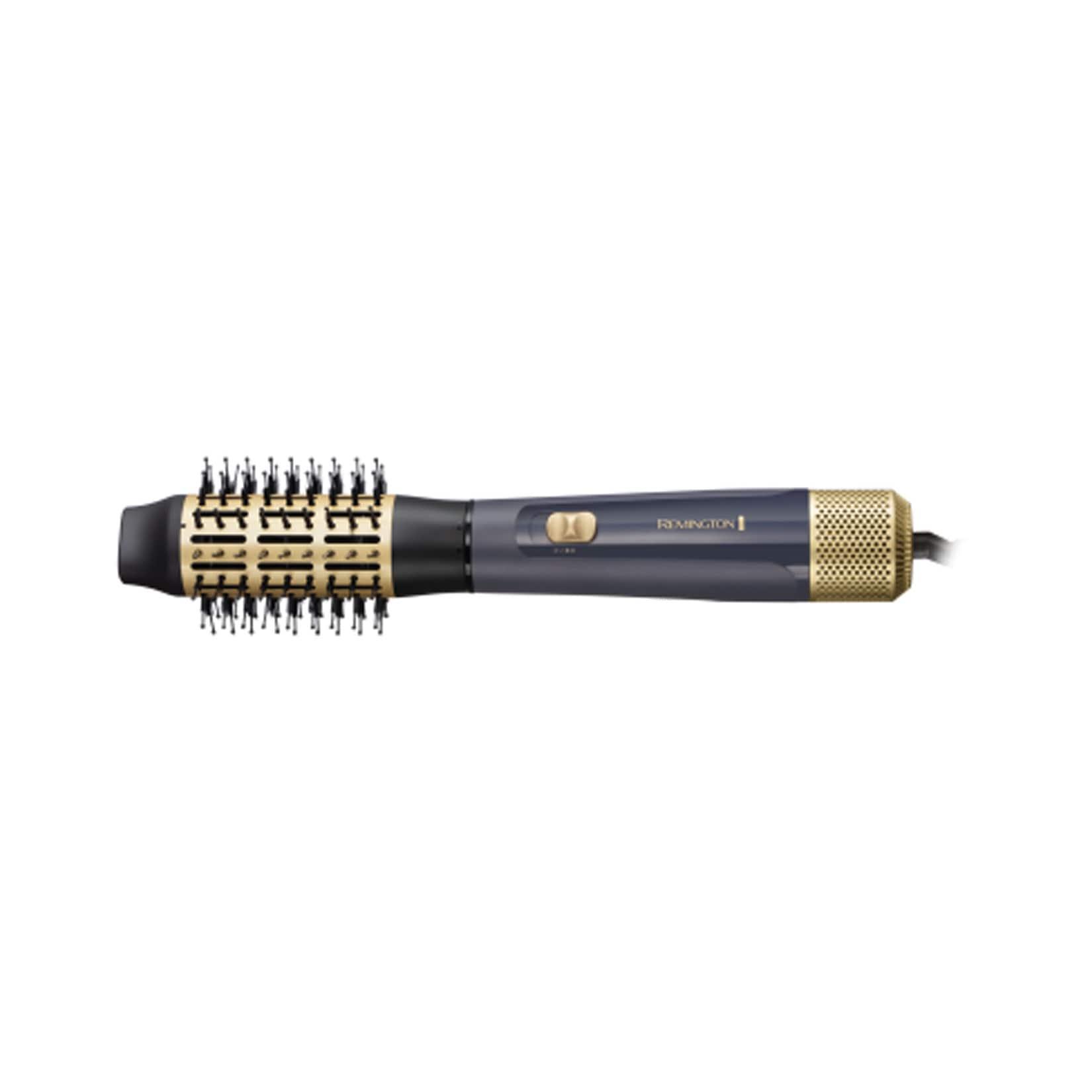 REMINGTON AS5805 Sapphire Luxe Warmluftbürste (Keramikbeschichtung, mit echten Saphiren durchsetzt, 3 Stylingaufsätze, 50 mm Rundbürstenaufsatz, kegelförmiger Lockenstab, Stylingdüse, Hitzehandschuh, 2 Heiz- und 1 Gebläsestufen, Kaltstufe, Kabeldrehgelenk,