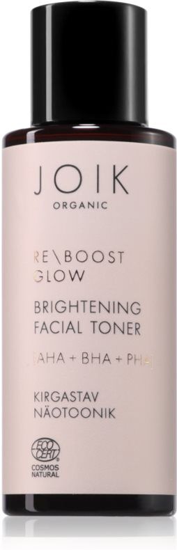 JOIK Organic Re-Boost Glow moisturising toner with an exfoliating effect 100 ml