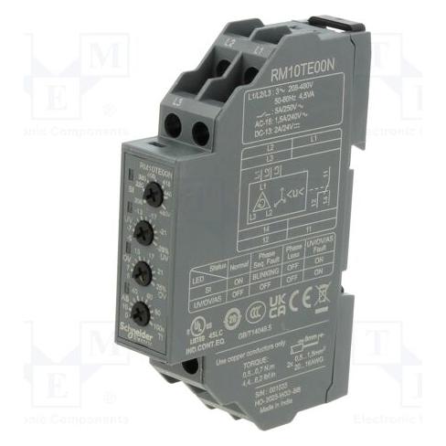 Schneider Electric Spannungs-Überwachungsrelais für DIN-Schiene Easy Harmony (RM10TE00N)