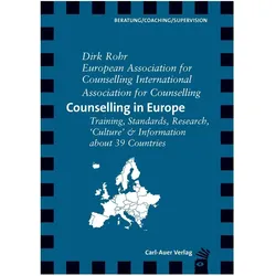 Rohr:Counselling in Europe, Ratgeber von Dirk Rohr, International Association for Counselling, European Association for Counselling