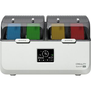Creality Filament-Trockner SpacePi X4L, für 4 Rollen, 45-75 °C, für 1,75 und 2,85 mm Filamente, mit 360° Heizung und Timer