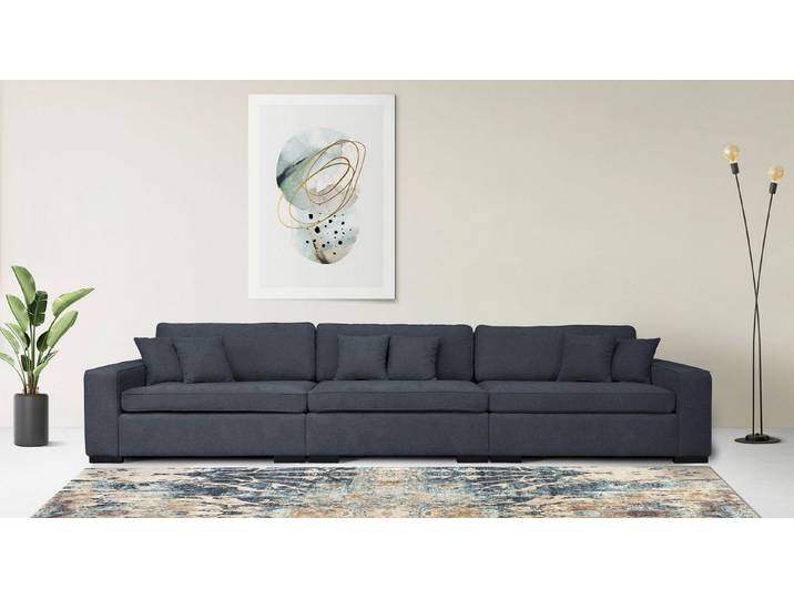 Home affaire 3-Sitzer Skara, Lounge-Sofa mit Federkernpolsterung, in vielen Bezugsvarianten