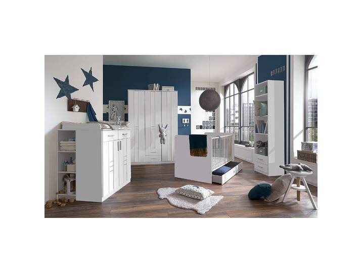 Chambre bébé IV 7 éléments Blanc