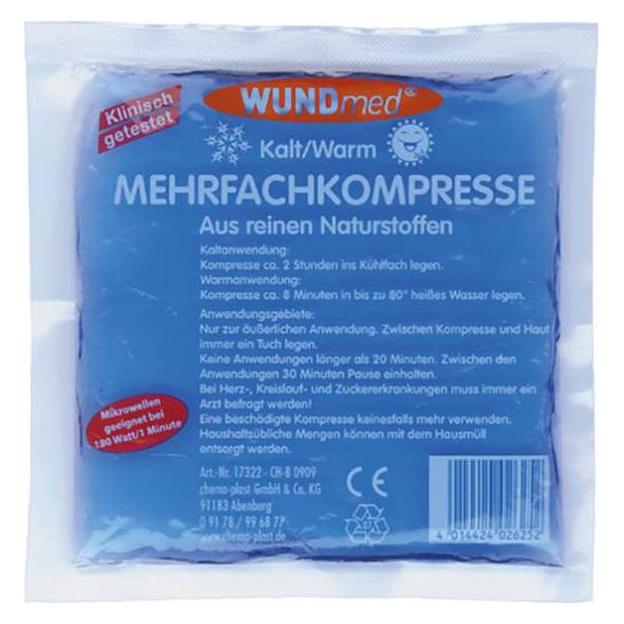Wundmed 1 Stück Kalt Warm Kompressen Mehrfachkompressen Kältekompressen Kühlkompresse Kühlkissen 13 (1x, 150 g) (04-013)