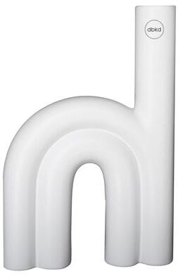 DBKD Lg. ROPE Vase White - White