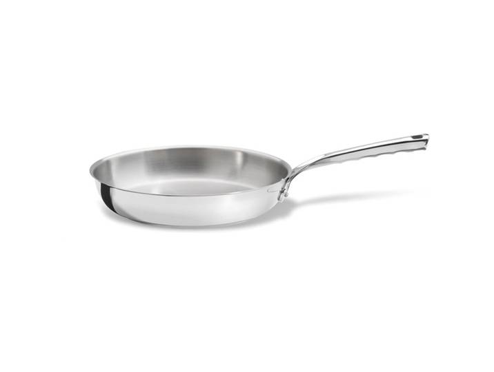 De Buyer Bratpfanne Milady Edelstahl Edelstahl D 24 cm Elektroherd/Gasherd/Induktionsherd - Farbe: Silber