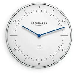 STERNGLAS - WANDUHR - NAOS - Funk - weiß