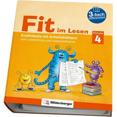 Fit im Lesen – Erzähltexte, Klasse 4, Gebundene Ausgabe von Sabine Stehr,Eva Schumacher,Katrin Schumacher, Mildenberger Verlag GmbH, 978-3-619-12032-1