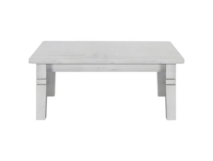 Boxxx Couchtisch, Weiß, Holz, Kiefer, massiv, rechteckig, eckig, 78x46x120 cm, Holzmöbel, Holztische, Couchtische Holz