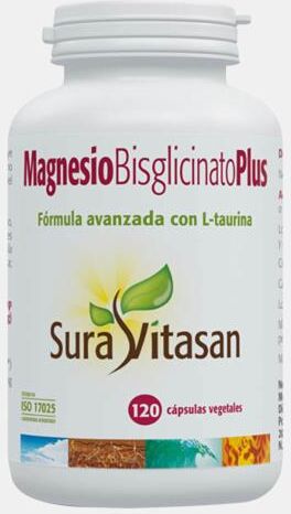SURA VITASAN MAGNESIO BISGLICINATO PLUS 120 CAPSULAS