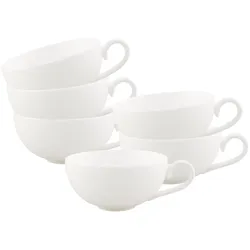 TEETASSEN Royal weiß 120 ml 6er Set