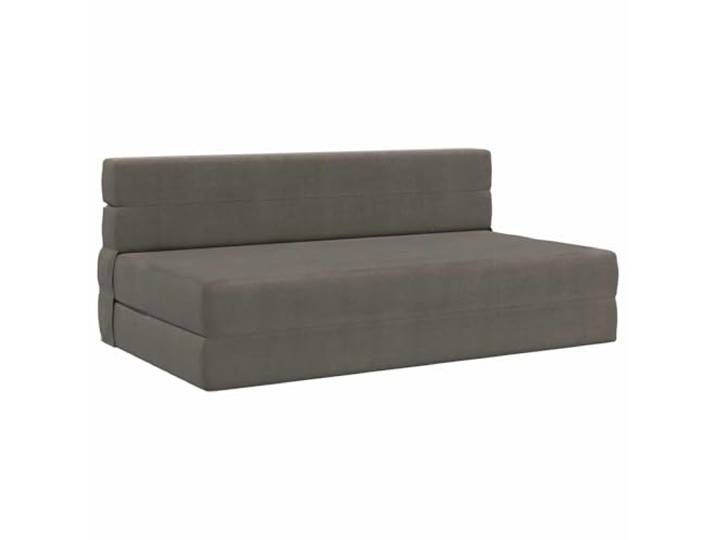 KUTYWEXFM Faltbares Schlafsofa 2-in-1 Klappsofa Hellgrau 152x86,5x60cm Flexibles 2-in-1 Design verwandelt den Sitzplatz im Wohnzimmer schnell in eine Liegefläche fürs Schlafzimmer.