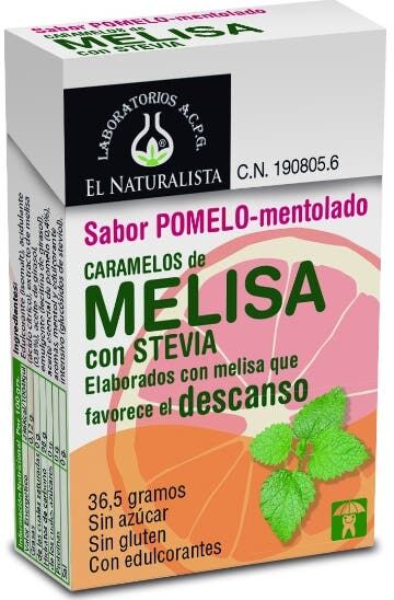 El Naturalista Caramelos Melisa + Stevia 36.5 g