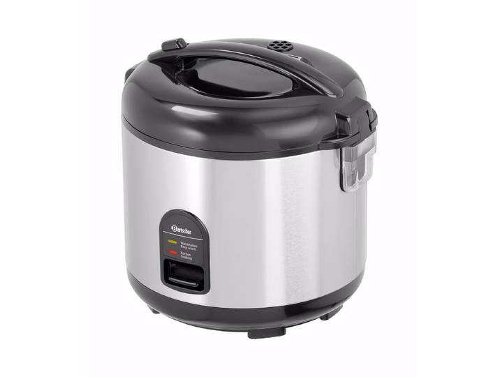 Bartscher Reiskocher 1.8 Liter – Diverse Gastro Küchengeräte – schwarz