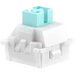 Glorious HE Switches (36pcs) - Lynx - Lubed - (Linear) 40g, Maus + Tastatur Zubehör, Blau, Transparent