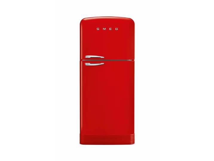 Smeg FAB50RRD5 Kühlschrank mit Gefrierfach freistehend – rot