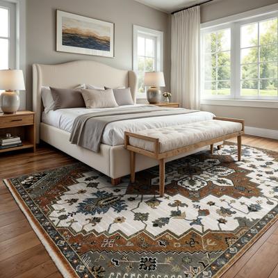 Style Haven Kellan Oriental Medallion Area Rug