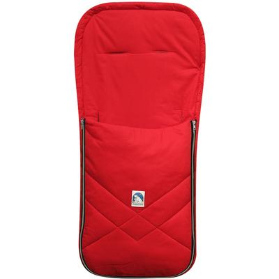 Fußsack HEITMANN FELLE "Eisbärchen - Sommerfußsack", Kinder, rot, Baumwolle, Polyester, Fußsäcke Fußsack, leichte Ausführung, ideal im Sommer, für Kinderwagen & Buggy, waschbar