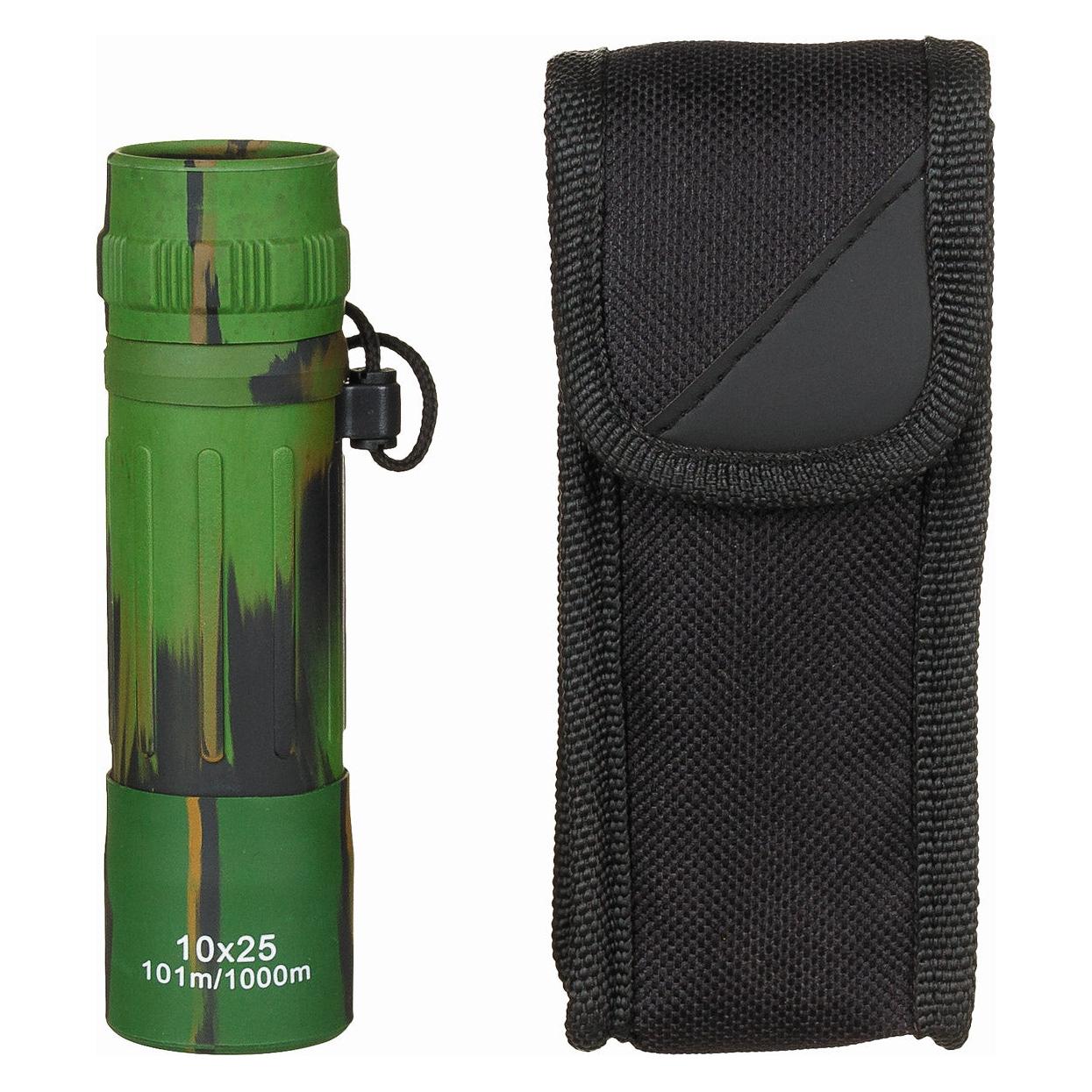 Mfh Monocular (woodland, 10 x 25) (10x, 25 mm) (34603T)