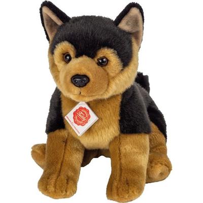 Teddy Hermann 91946 - Schäferhundwelpe sitzend, Hunde, Plüschtier, Stofftier, 30 cm