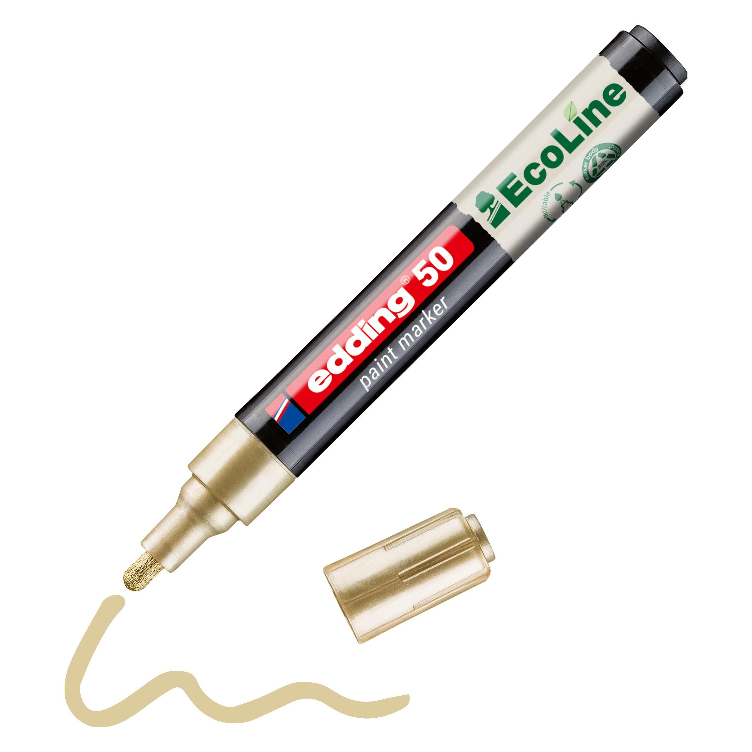 Edding 50 EcoLine Lackmarker gold 2,0 - 3,0 mm, 1 St. (1x) (4-50-053)