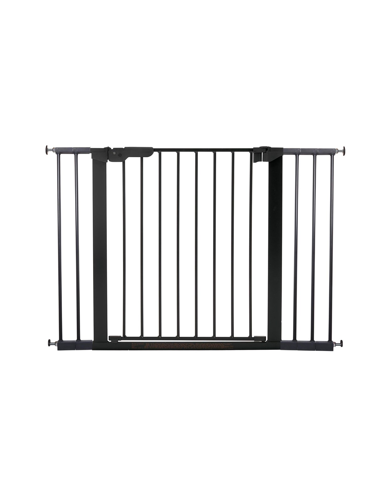 BabyDan Premier Safety Gate with 5 Extensions Black 105.5-112.8 cm