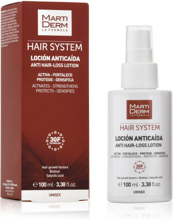 Martiderm Hair System Loção Anti-Queda de Cabelo 100ml