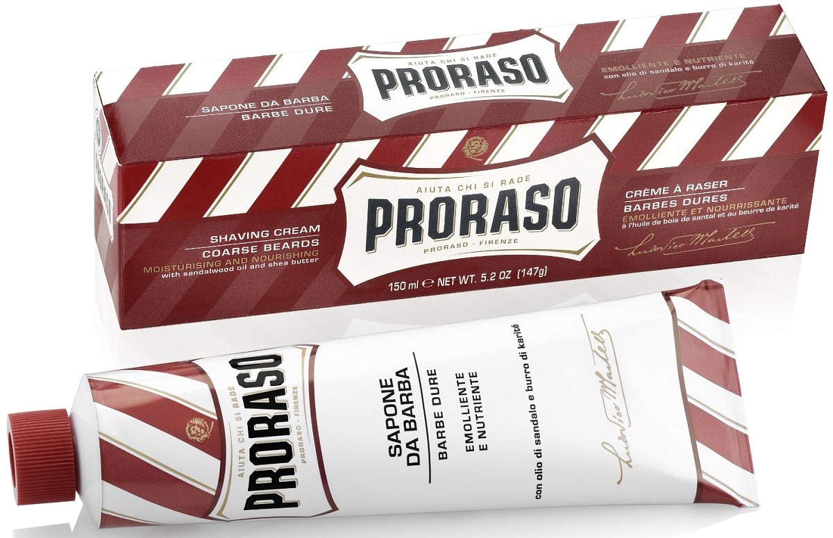 Proraso Rasiercreme Rot 150 ml 8004395001095
