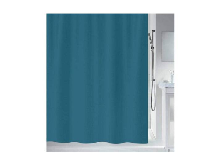 Duschvorhang SPIRELLA Primo 240 x 200 cm , blau, B:240cm, Polyester, Duschvorhänge, Duschvorhang