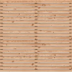 OSMO Sichtblende Rhombus Typ B 1790 x 1790 mm Durchblick 10 mm - Douglasie
